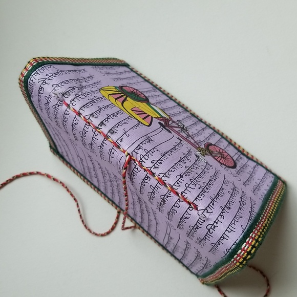 Handmade Tuk Tuk 3 Wheeled Bike Purple Journal - Picture 4 of 11